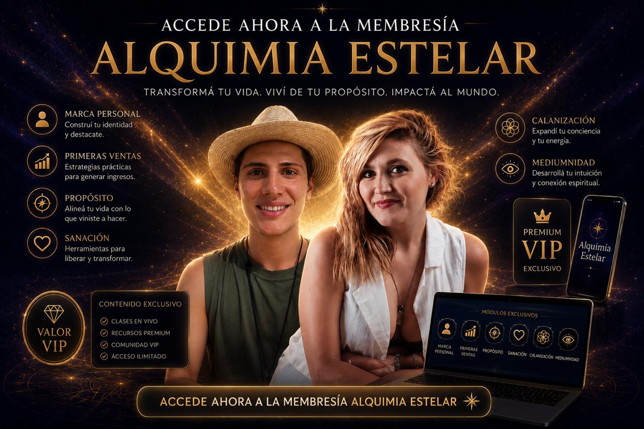 Membresía Alquimia Estelar + Todos los bonos